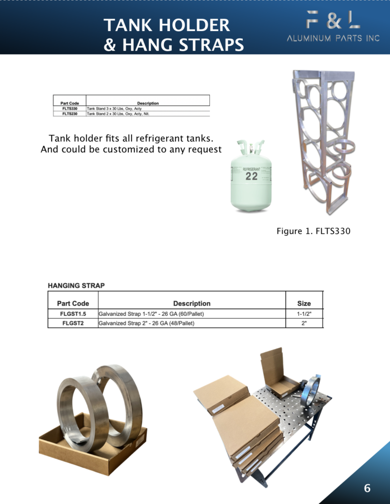 TANK STAND AND HANG STRAP